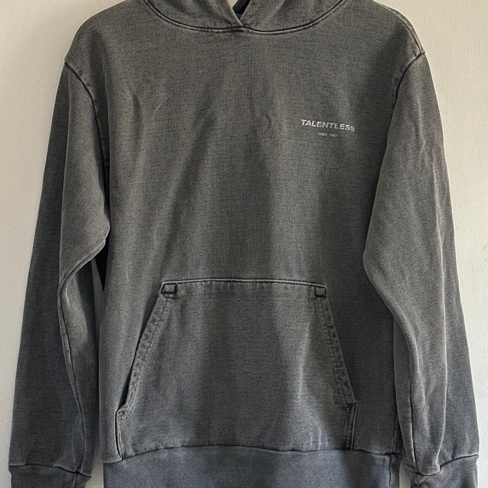 TALENTLESS Charcoal Hoodie